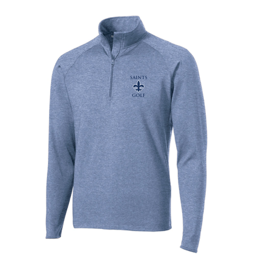 STA Golf 1/4 Zip Performance Pullover Embroidered Logo